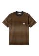 CARHARTT WIP SEIDLER POCKET T-SHIRT BROWN/BLACK