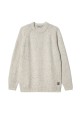 CARHARTT WIP ANGLISTIC SWEATER SPECKLED SALT