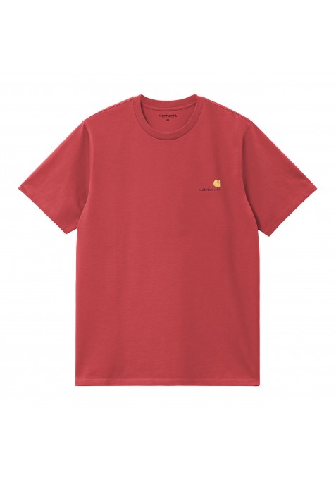 CARHARTT WIP American Script T-Shirt Tuscany