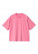 CARHARTT WIP W' S/S Chester T-Shirt Charm Pink