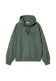 CARHARTT WIP Hooded Stamp Sweat Duck Green