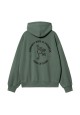 CARHARTT WIP Hooded Stamp Sweat Duck Green