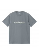 CARHARTT WIP SCRIPT T-SHIRT DOVE GREY