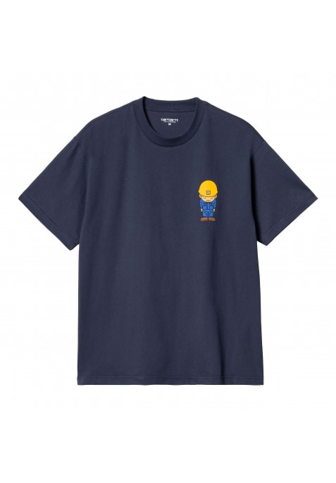 CARHARTT WIP SUMIMASEN T-SHIRT AIR FORCE BLUE