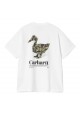 CARHARTT WIP FOLD DUCK T-SHIRT WHITE