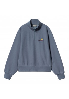 CARHARTT WIP W' AMERICAN SCRIPT HIGH NECK SWEATSHIRT