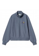 CARHARTT WIP W' AMERICAN SCRIPT HIGH NECK SWEATSHIRT POSITANO