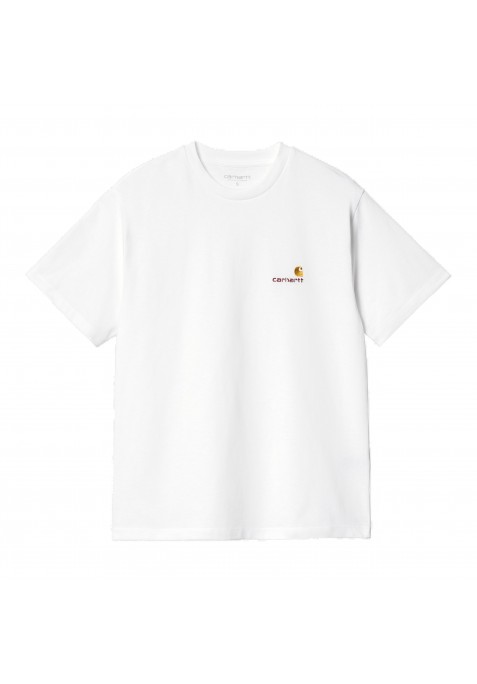 CARHARTT WIP W' AMERICAN SCRIPT T-SHIRT WHITE