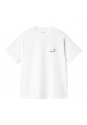 CARHARTT WIP W' AMERICAN SCRIPT T-SHIRT WHITE