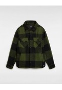 VANS DENBY FUZZY SHACKET – Black / Green